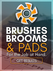 Scrubber Sweeper Brooms & Brushes