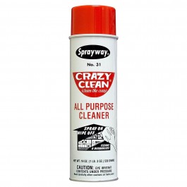 Sprayway Crazy Clean All-Purpose Cleaner - 19 oz. (12) Claire 124428