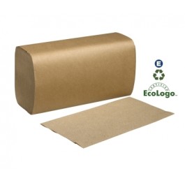 Single-Fold Paper Towels, Natural, 10\" x 9\", 250ct - 16/CS  772800