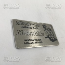 Factory Cat OEM Keychain, Micro Mini Factory Cat FC164-2345