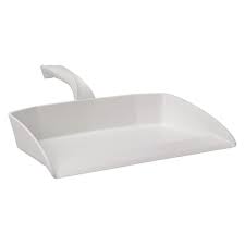 Dust Pan, 11.6\" x 13\", White Remco Products 38170101