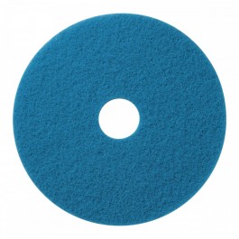 13\" Blue Round Cleaning Pad (5/CS)  610161