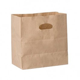 Bag Paper Kraft Die Cut Handle (11x6x11\")  4414003