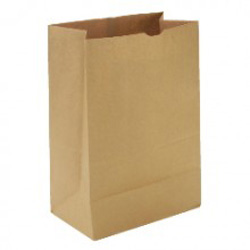 Bag Paper Kraft (75lb, 17\" x 12\" x 6\") 1/6Bbl  44148