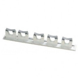Aluminum Rail w/ 5 Hold 1 Hangers Hill Brush Inc 4816013