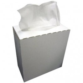 Pop-Up Wipes, White, 9.5\" x 16.5\", 100ct - 9/CS  601302