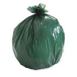 Green Can Liner, 1.7 mil, 38x58\", 100/CS  6412011