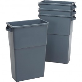 Thin Bin Trash Can (Grey, 23 Gallon)  7023-3