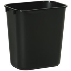 Rubbermaid Wastebasket (10-1/4 gal, Black)  834100