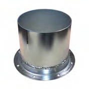 8\" Flat Flange X 8\" Hose Adapter Southland Tools 8FFX8HA