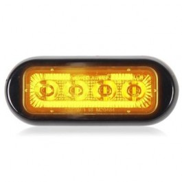 Lens, Amber Clear Led Surface Mount  ELM20484YCL