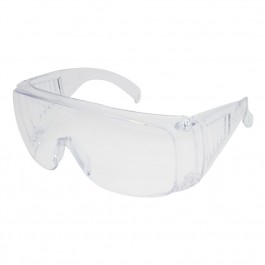 Visitor Specs Safety Glasses with Clear Frame and Clear Lens  600101