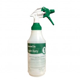 Absolute Cleaning System Spray Bottle, 112 Light Duty, Green, 32 oz Envirox A8112L