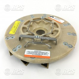 13\" Diamabrush,Concrete 100 Grit - Clockwise Factory Cat FC13-425-0100MECWCT