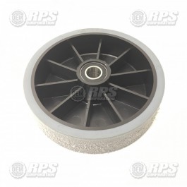 Tire Grey Poly 8 OD X 2 W w/ Bearing Factory Cat FC260-6181