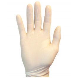 Powdered Natural Latex Gloves (4 mil) - 100/BX The Safety Zone GRDR-x-1-T-P