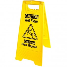 Wet Floor Plastic Sign  943000