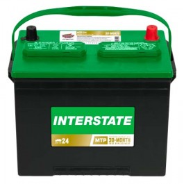 Interstate 12V, 750CCA Starter Battery MTP-24 Interstate Batteries 24F-60
