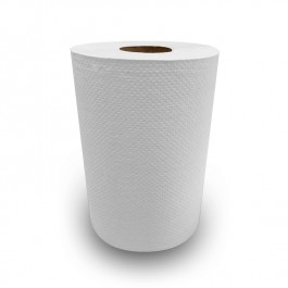 Bortek White Paper Roll Towel, 7.875\" x 350\' - 12/CS Bortek Industries, Inc. 774826