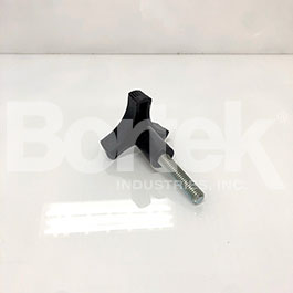 Knob, 3/8-16 Stud, 3Lobe PowerBoss PB172085