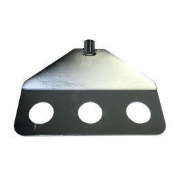 Angled 15\" Sludge Hoe w/ 3 Holes Southland Tools SV-2