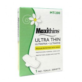 Maxithins Sanitary Napkins with Wings - 200ct.  5211002