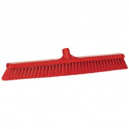 Push Broom Head, 24\", Soft, Red Remco Products 3813040