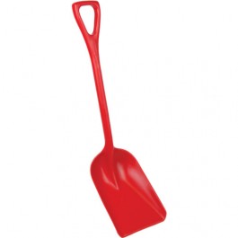 One-Piece Shovel, 10.2\", Red Remco Products 38150119