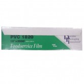 Durable PVC1820 Packaging 18" x 2,000' Foodservice Film