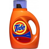 Tide Original Scent Liquid Laundry Detergent, 50oz. 6/CS