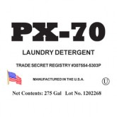 Pariser PX-70 Concentrated Laundry Detergent
