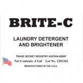 Brite C Laundry Detergent - 1 gal. Jugs