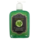 Bortek Gel Hand Sanitizer w/ Aloe- 16 x 18oz Bottles