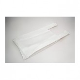 T-Shirt Bag, 12 Micron, White, 10" x 5" x 18" - 2000/CS