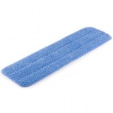 24" Microfiber Flat Wet Mop, Blue