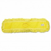 Trapper Looped-End Dust Mop Head (Yellow, 5" x 36")