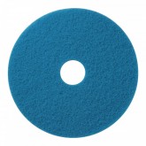13" Blue Round Cleaning Pad (5/CS)