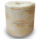 Executive Dry Toilet Tissue Paper, 3.75" x 4.25", 2-Ply - 80/CS