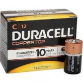 Duracell C Battery, 12 ct.