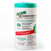 Monk Disinfectant Wipes, 80ct. - 6/CS
