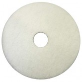 17" White Polishing Pad