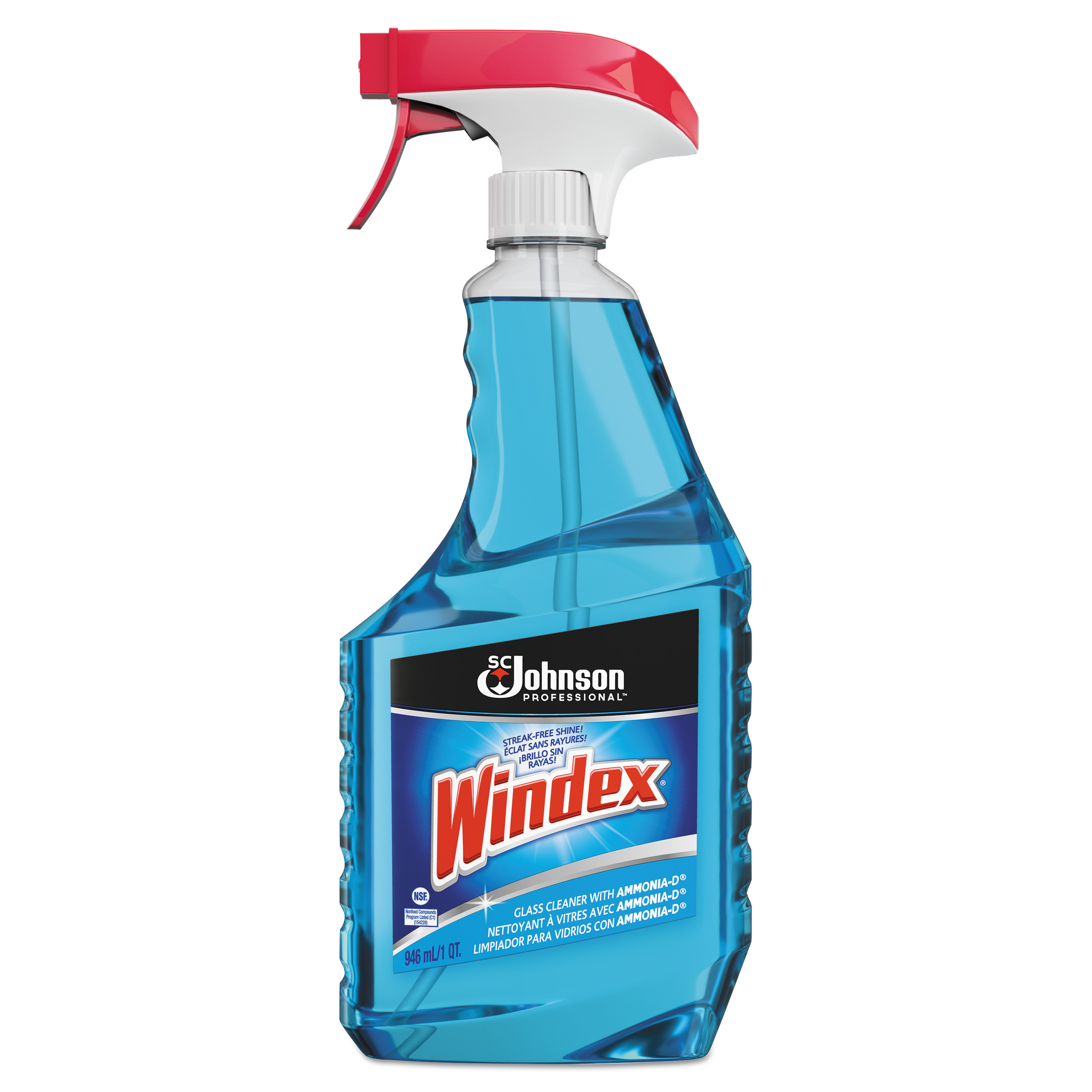 Windex Glass and Multi-Surface Spray Cleaner w/ Ammonia - 32oz (8)