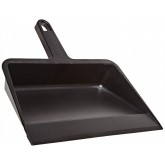 Value-Plus Plastic Dust Pan (Black, 11.5")