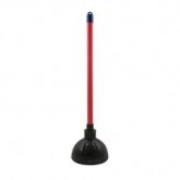 Toilet Plunger with Industrial Handle (18")