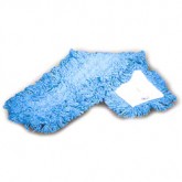Blended Yarn Dry Dust Mop Head Refill, Blue (5" x 24")
