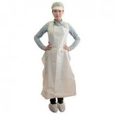 Disposable Apron, 1 mil, White (1000/CS)