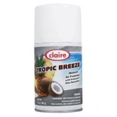 Claire Air Freshener - 7oz Metered Aerosol, Tropic Breeze (12)