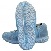 Polypropylene Shoe Covers w/ Tread (XL, Blue) (300/CS)