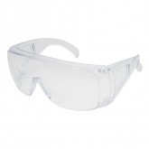 Visitor Specs Safety Glasses with Clear Frame and Clear Lens
