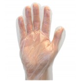 Clear Polyethylene Powder-Free Gloves - 100/BX